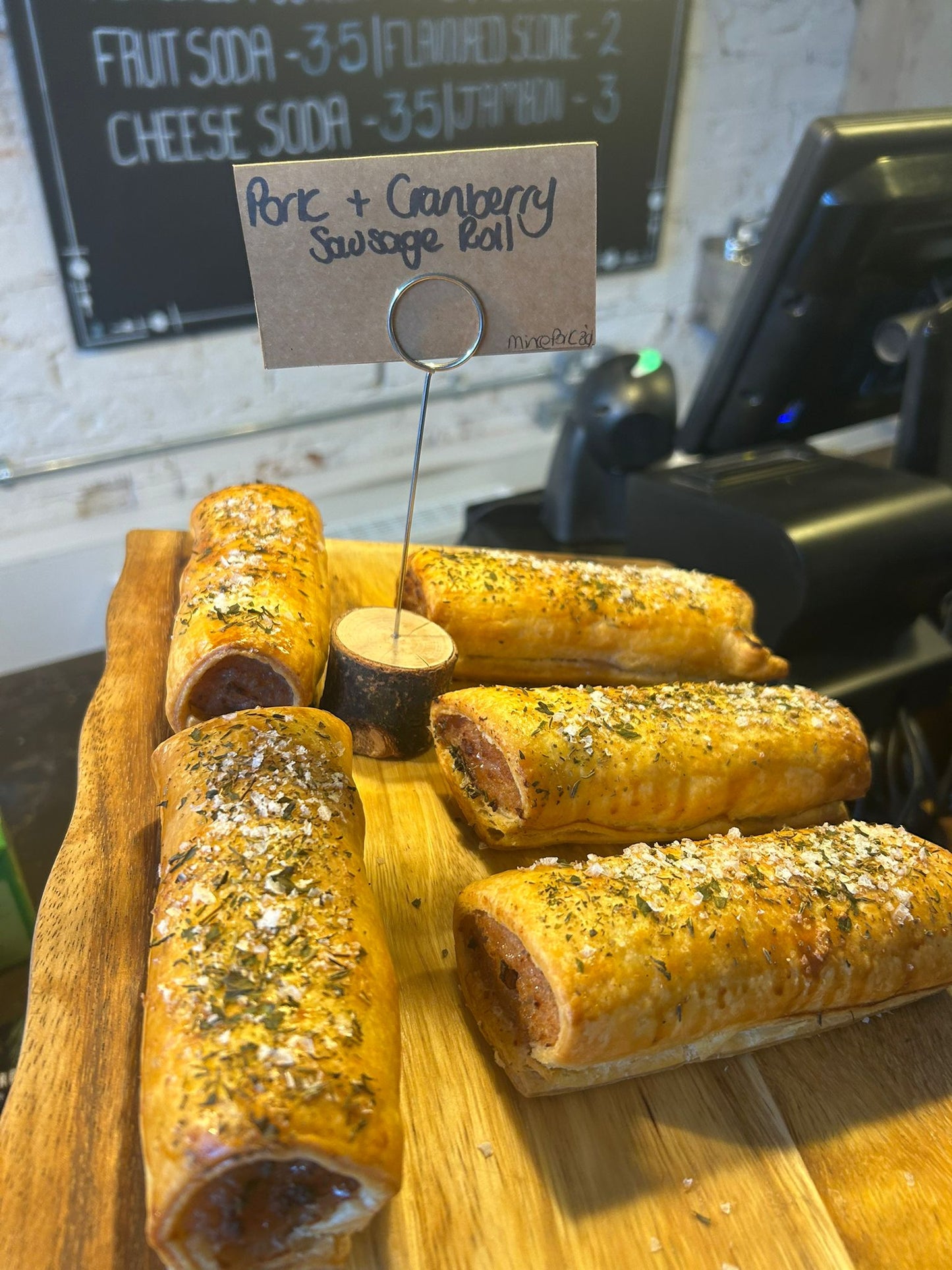 Pork & cranberry sausage Roll
