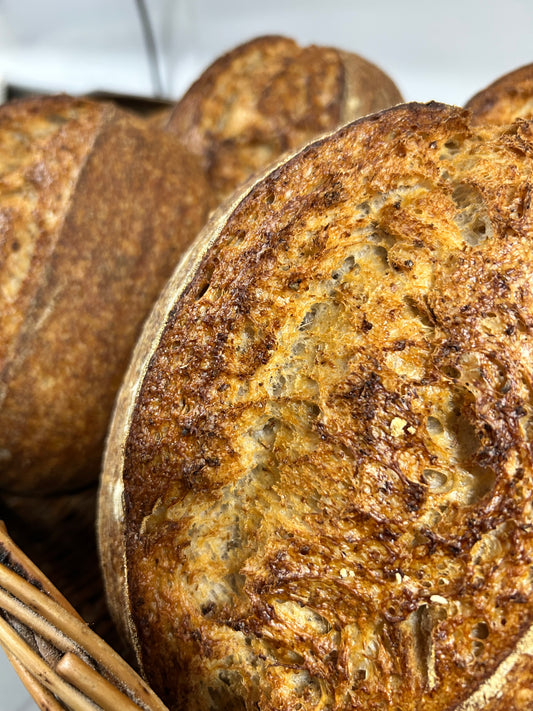Wholemeal sourdough loaf
